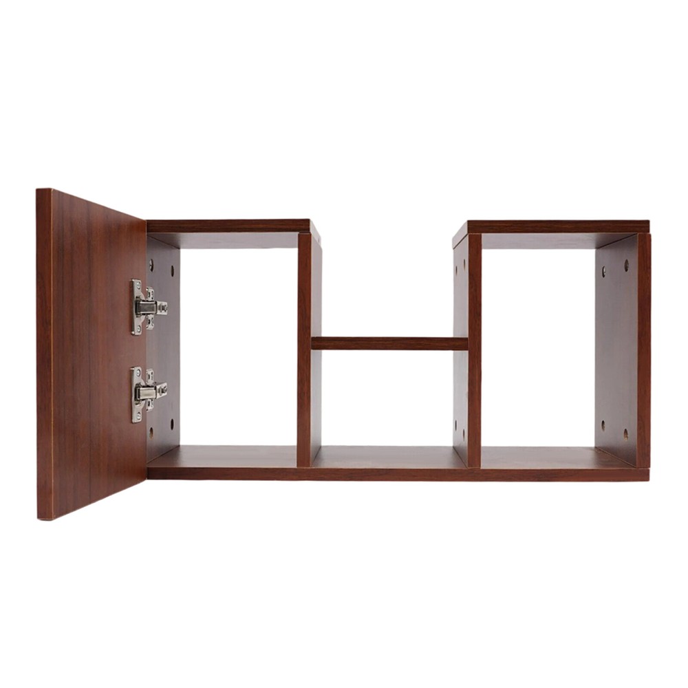 Wall Mounted Bookshelf Folding Space Saving Wall Mounted Table Fold Down Lapto