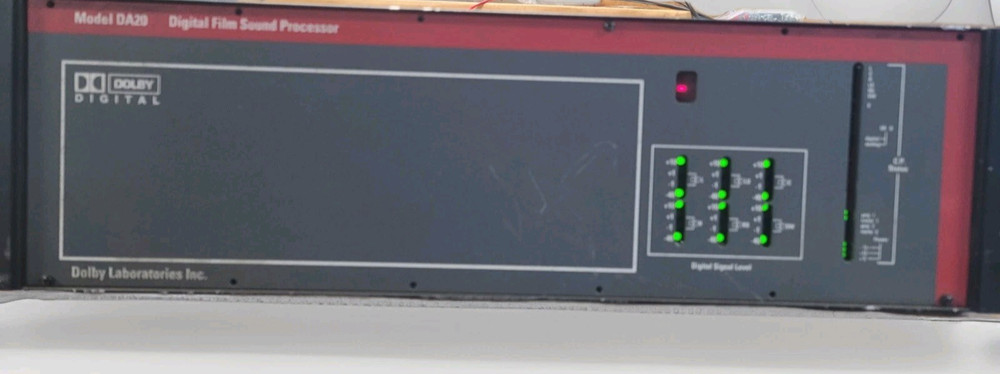Dolby Digital Film Sound Processor Model: DA20
