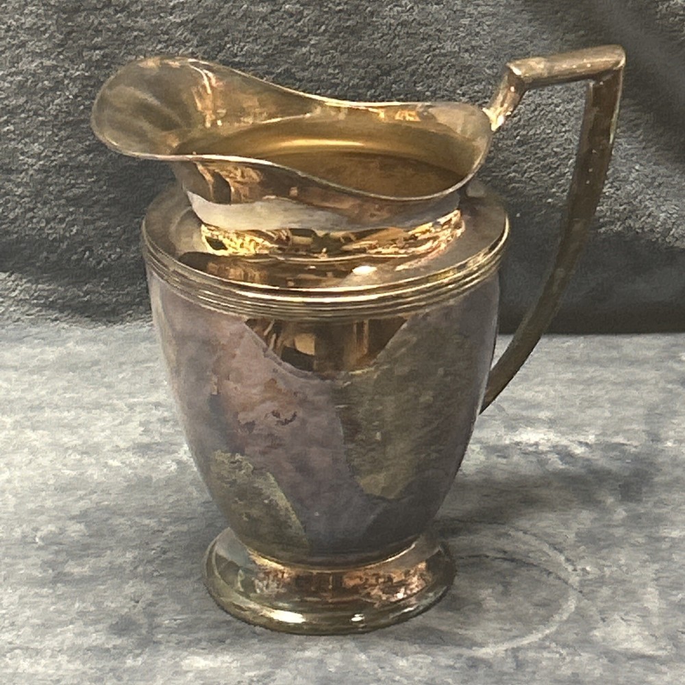 Silver Plate Water Beverage Pitcher Vintage WM Rogers