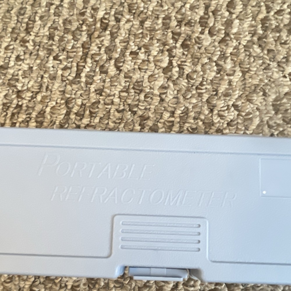 ATC Portable Handheld Refractometer Biological Lab with Case and Manual