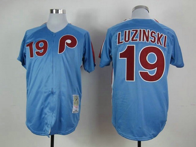 #19 Greg Luzinski Jersey Retro Blue