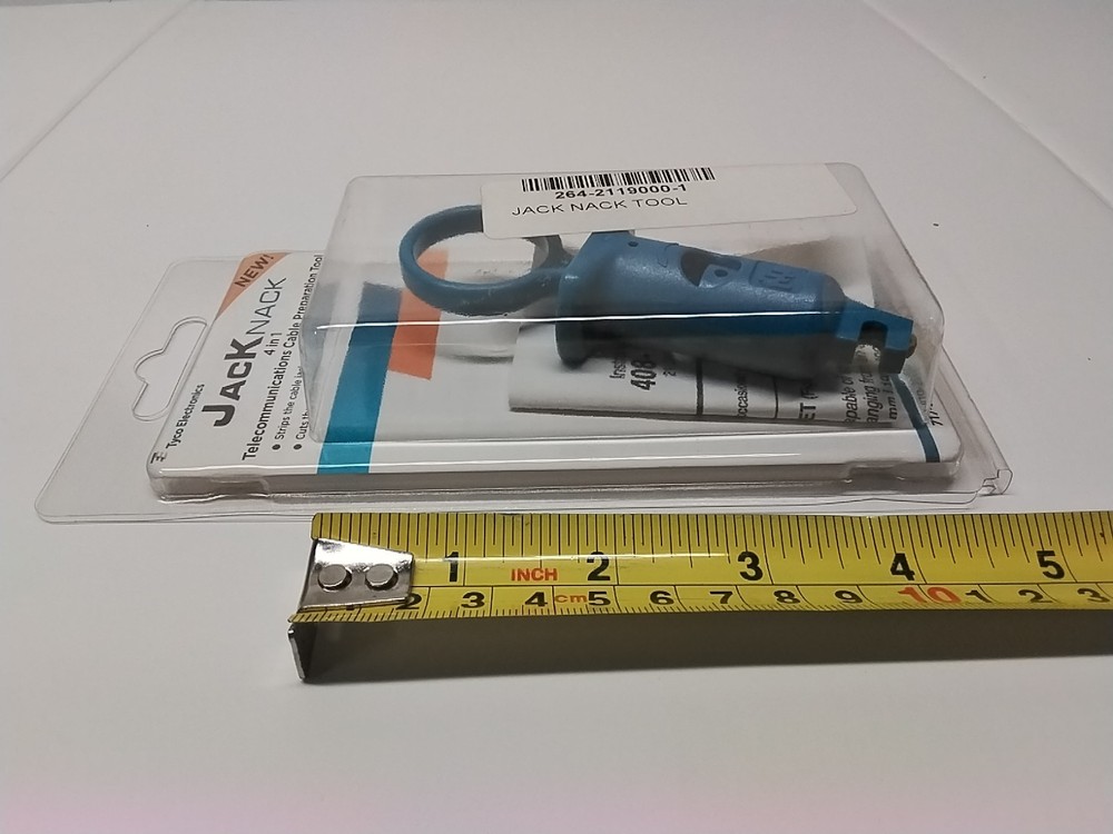 JACK NACK 4 IN 1 TELECOMMUNICATION CABLE PREPARATION TOOL(NEW IN PACKAGE )