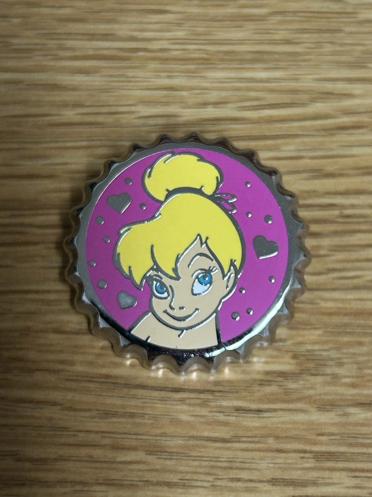 Used Tinker Bell Mystery Bottlecap Pin