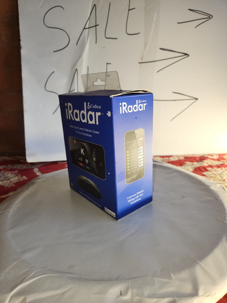 IRadar untested open box