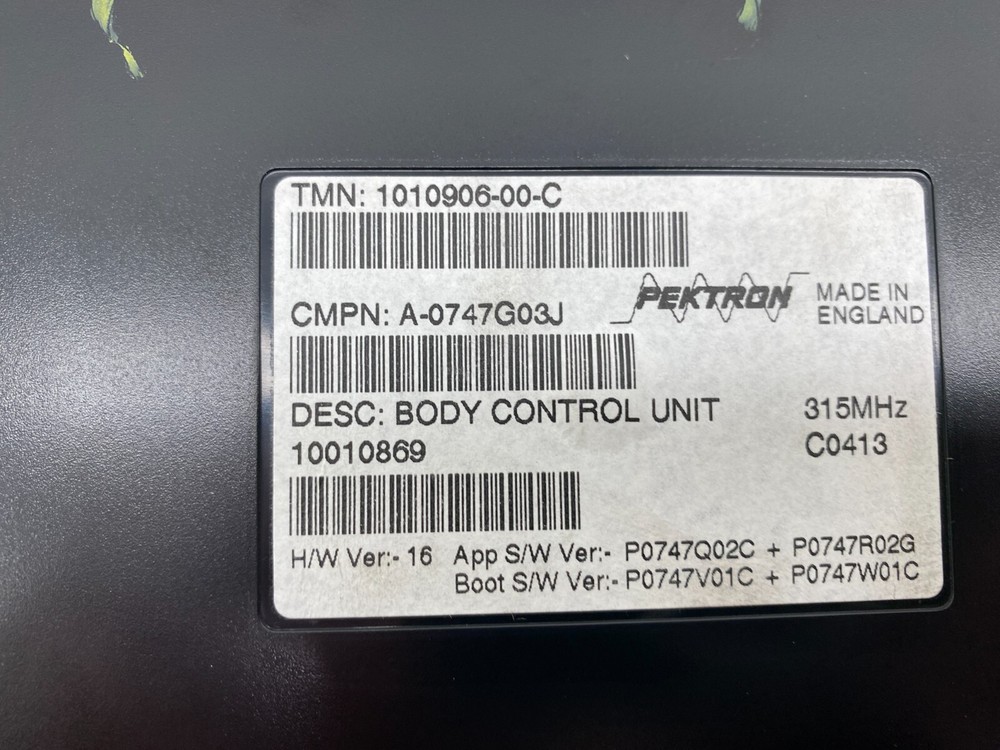 ⭕ 12-20 Model S MS Body Controller Module 315MHZ + Smart Key Remote 1010906-00-C
