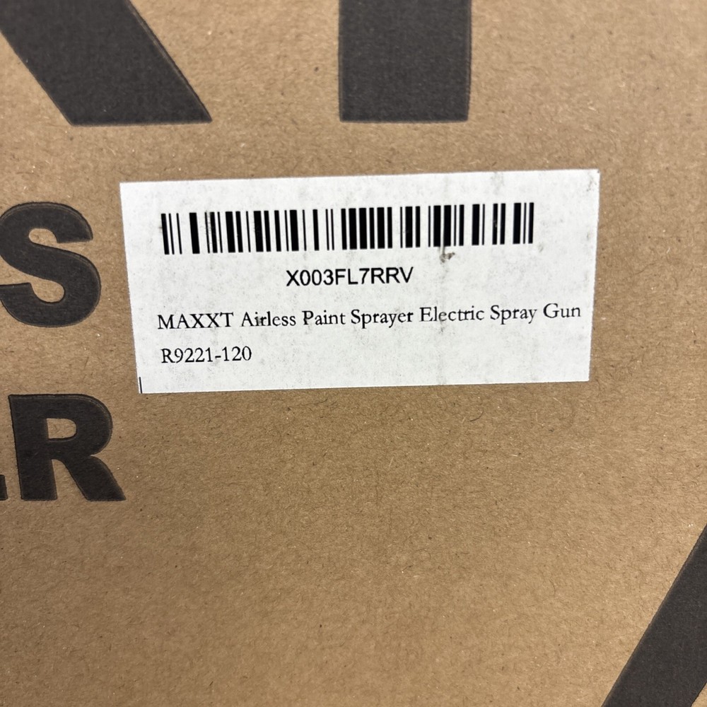 MAXXT motorized sprayer airless paint project paint sprayers for home interi