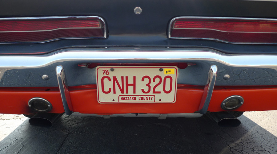 Dukes of Hazzard | General Lee | CNH 320 | STAMPED Replica Prop License Plate