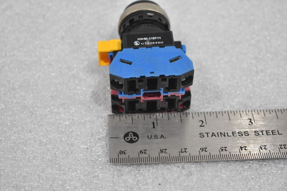 IDEC HW4K-21BF11 KEY SWITCH ASSEMBLY, 2 POSITION, 2.5" INCH HEIGHT (PARTIAL KIT)