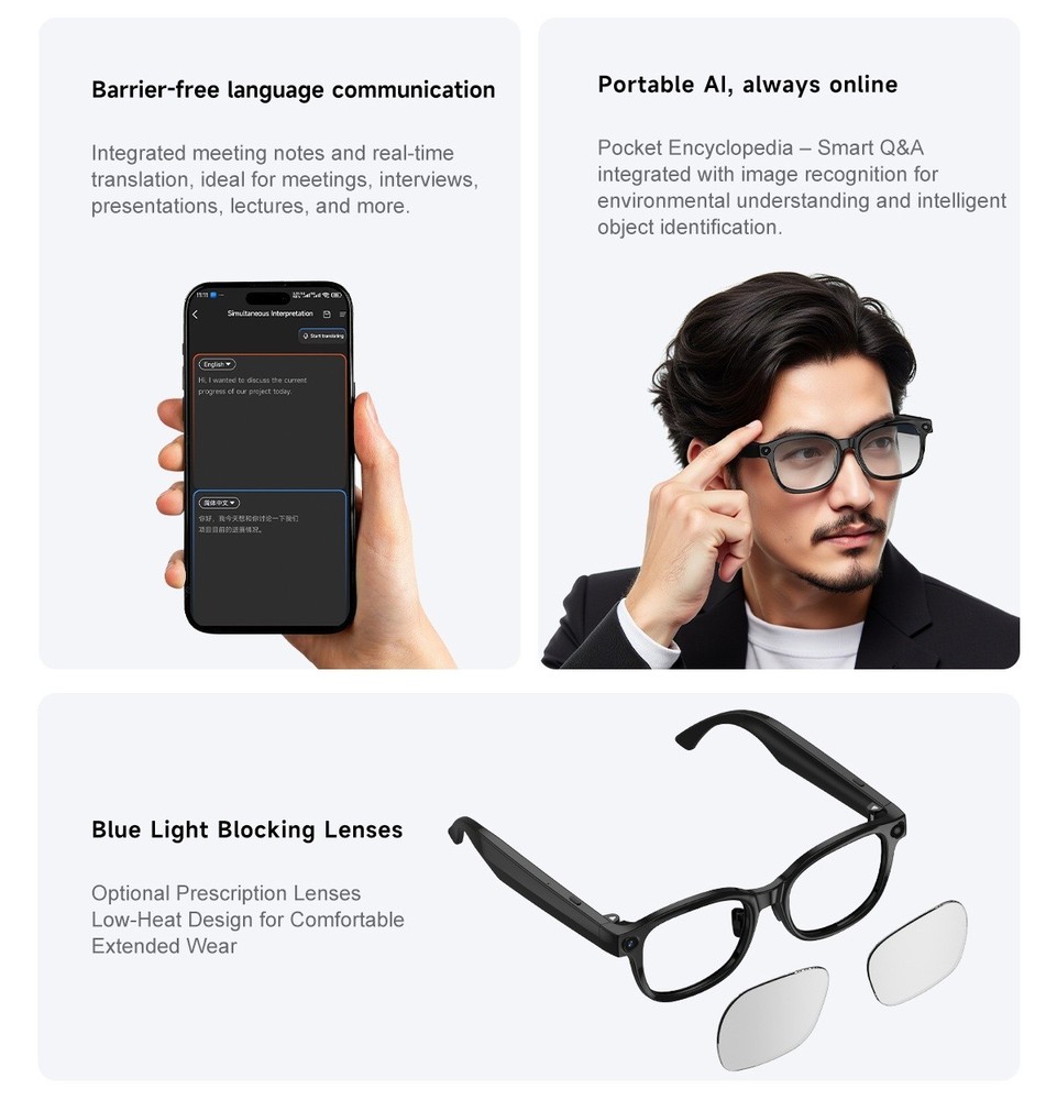 CamGo AI Smart Glasses Pro