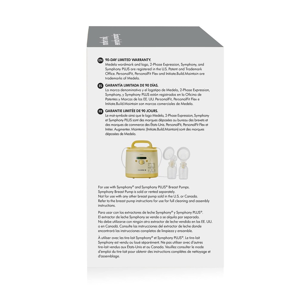 Medela Symphony Breast Pump Kit, Double Pumping System Includes Everything