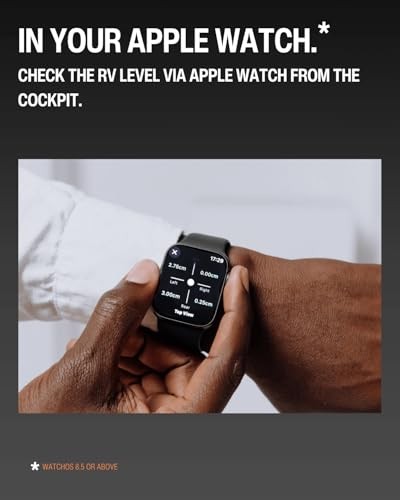 Wireless RV Leveling System, Bluetooth RV Leveler for Campers, RV Leveling