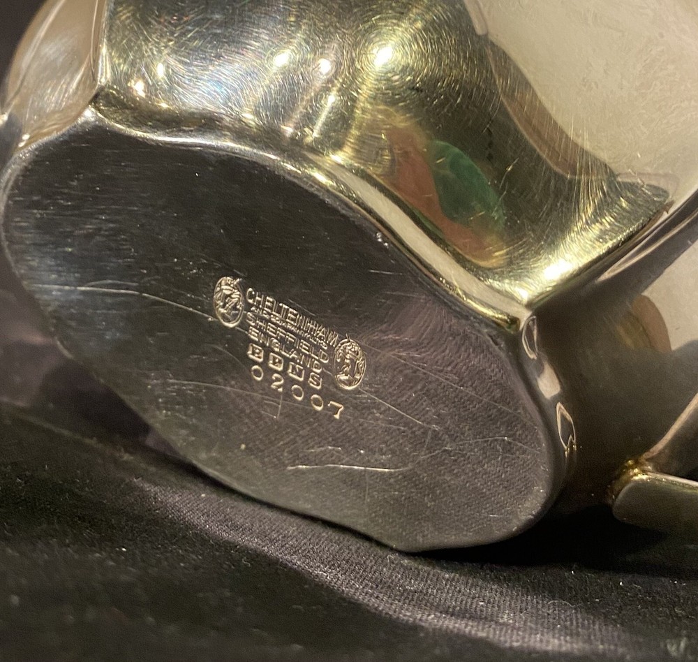 Cheltenham Sheffield Tea Set RARE Silver Plate 02007 serious sale!