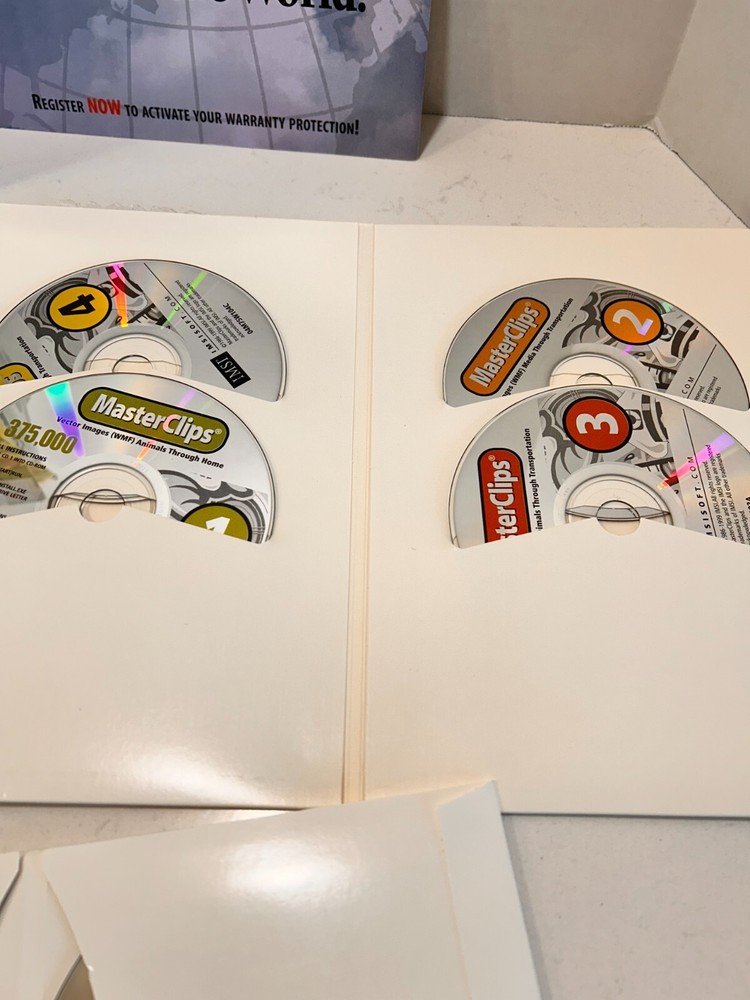 IMSI Masterclips 375,000 Software W/ Image Catalogue & Instructions