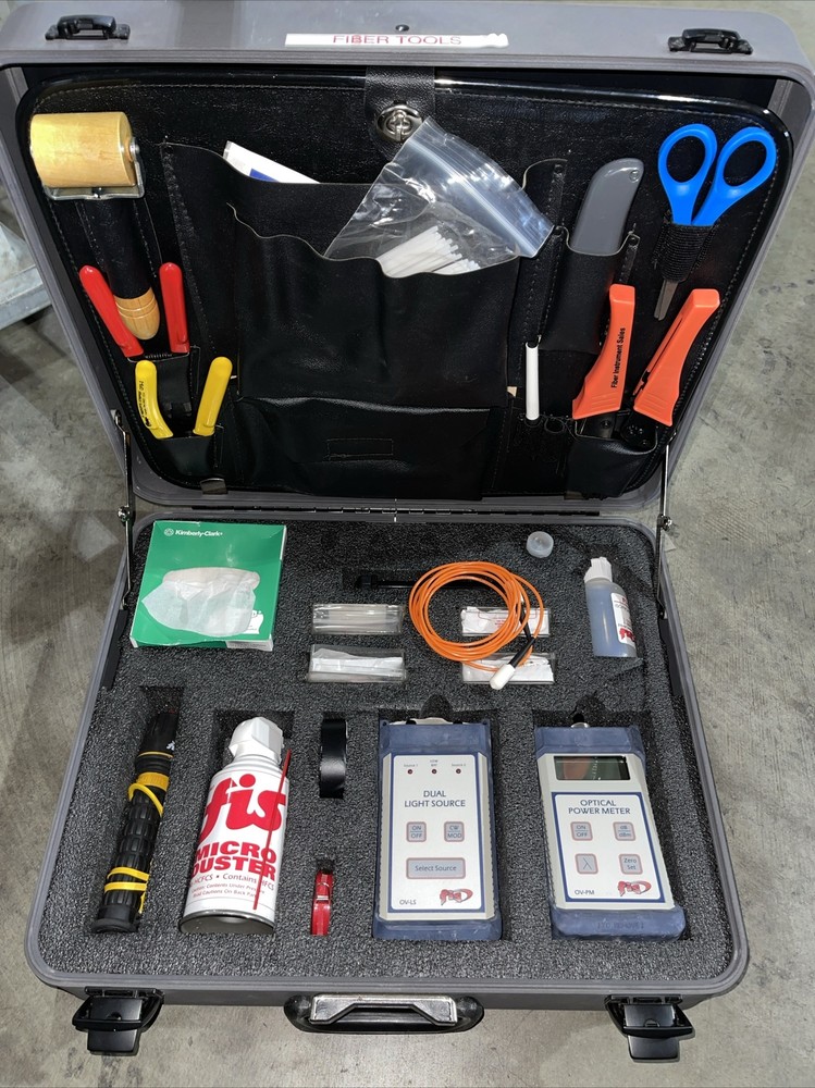 FIS OV-PM handheld Optical Verifier Power Meter Set