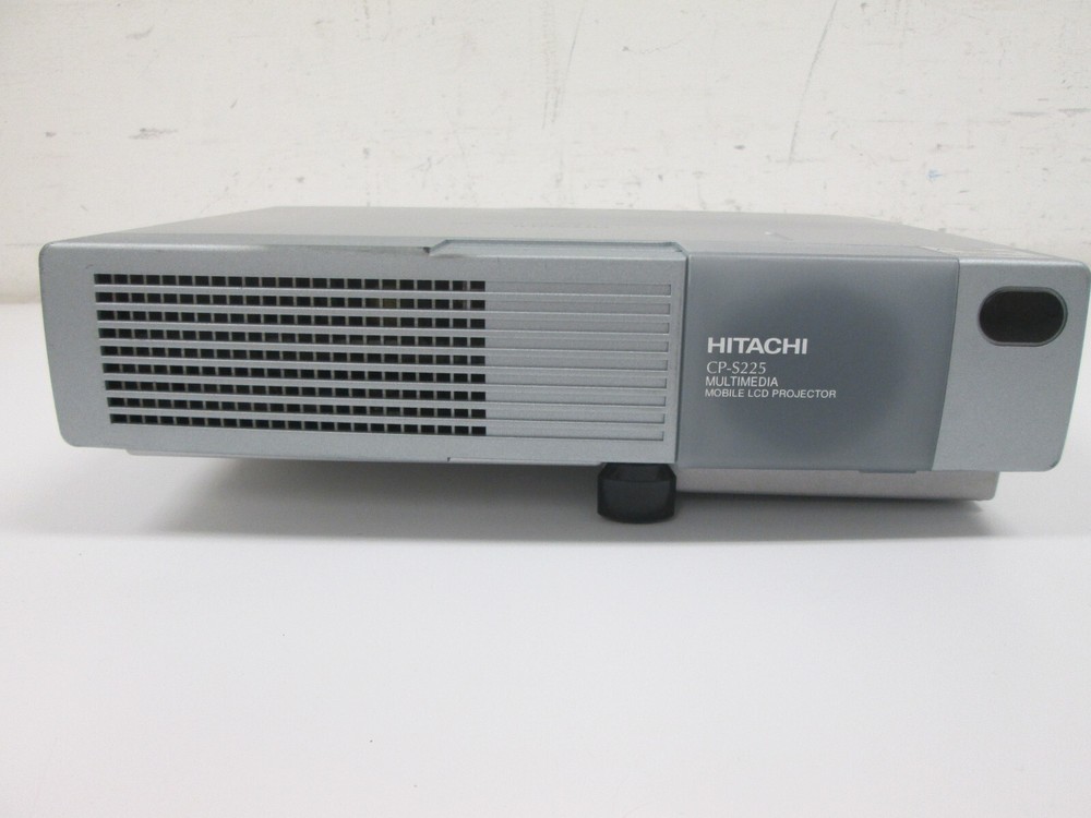 Hitachi Projector CP-S225 Multimedia Mobile LCD Projector TESTED