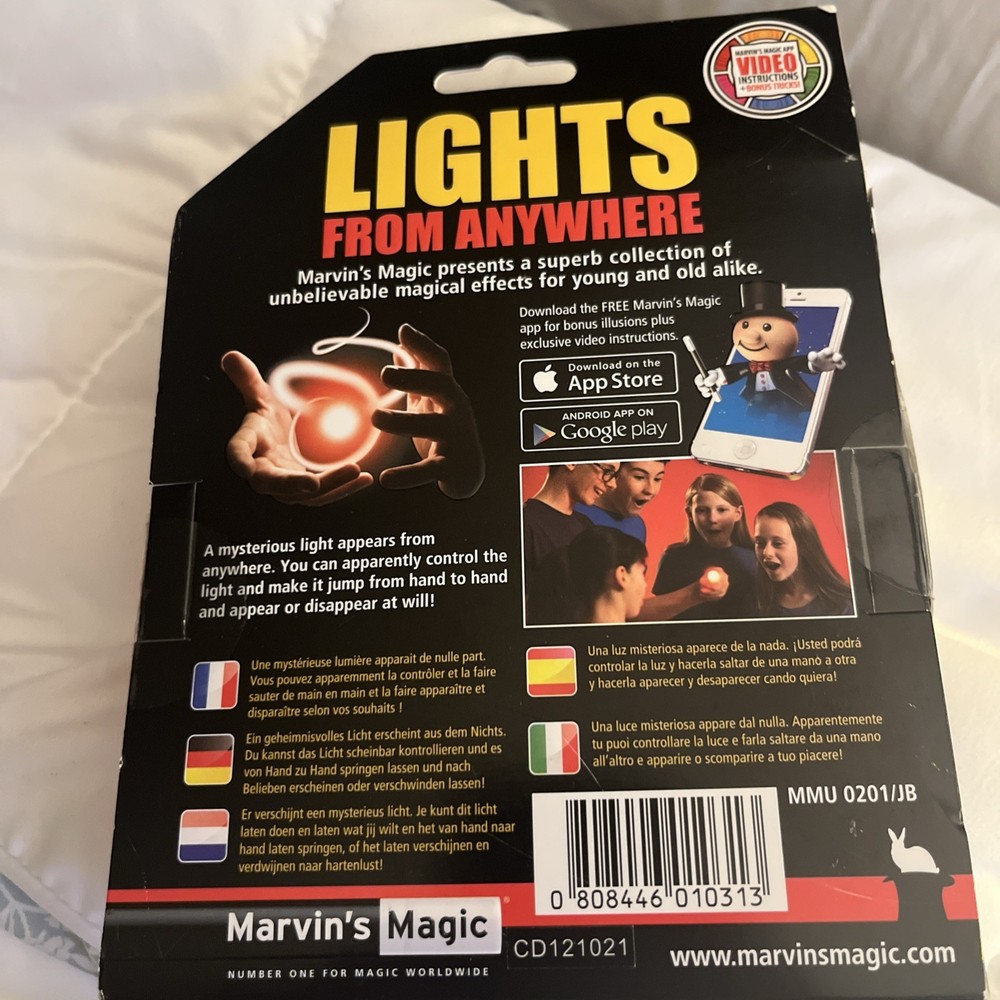 Marvin's Magic Junior Edition LIGHTS from Anywhere Amazing Magic Set