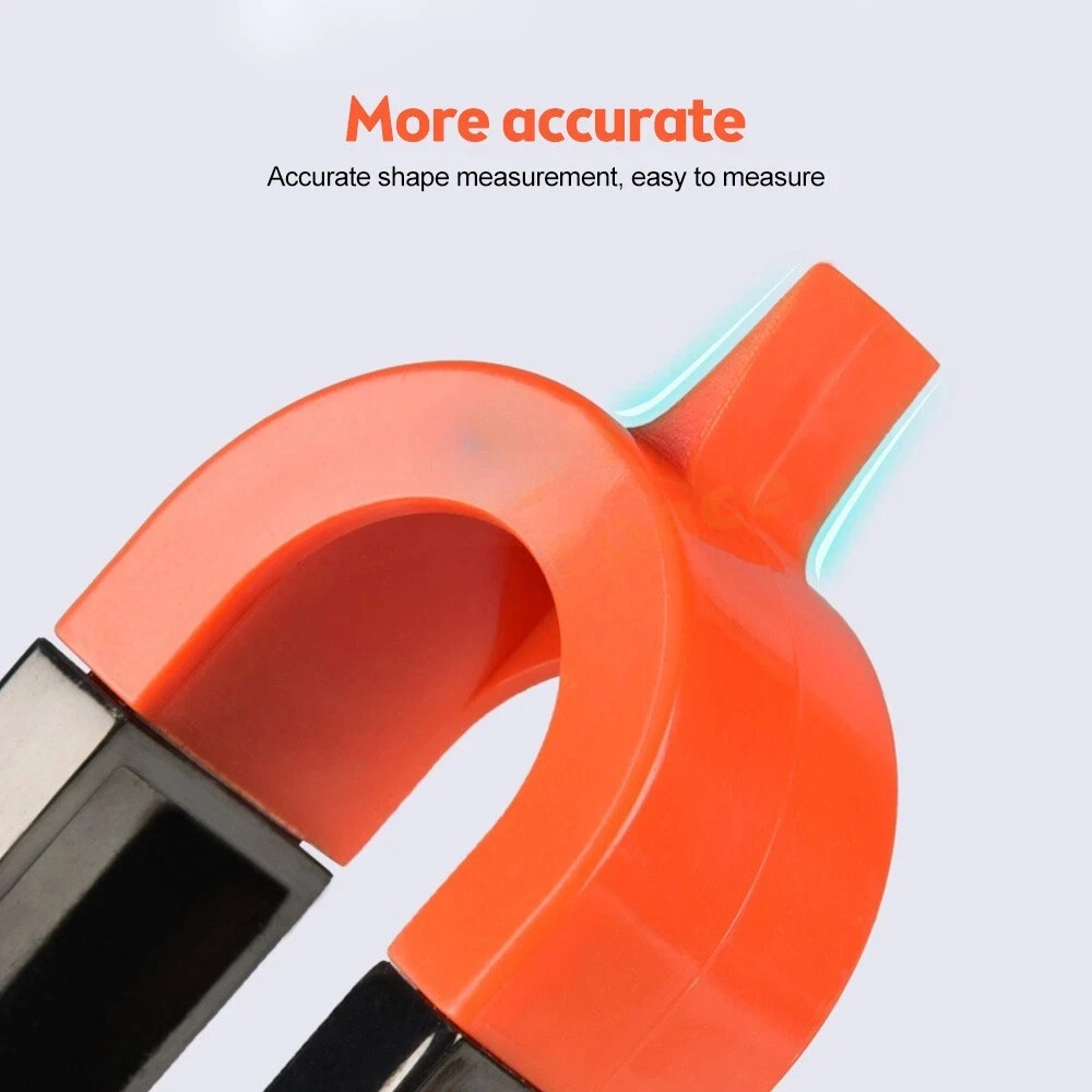 Precise Scribe Tool Profile Scribing Ruler Contour Gauge with Lock Woodworking