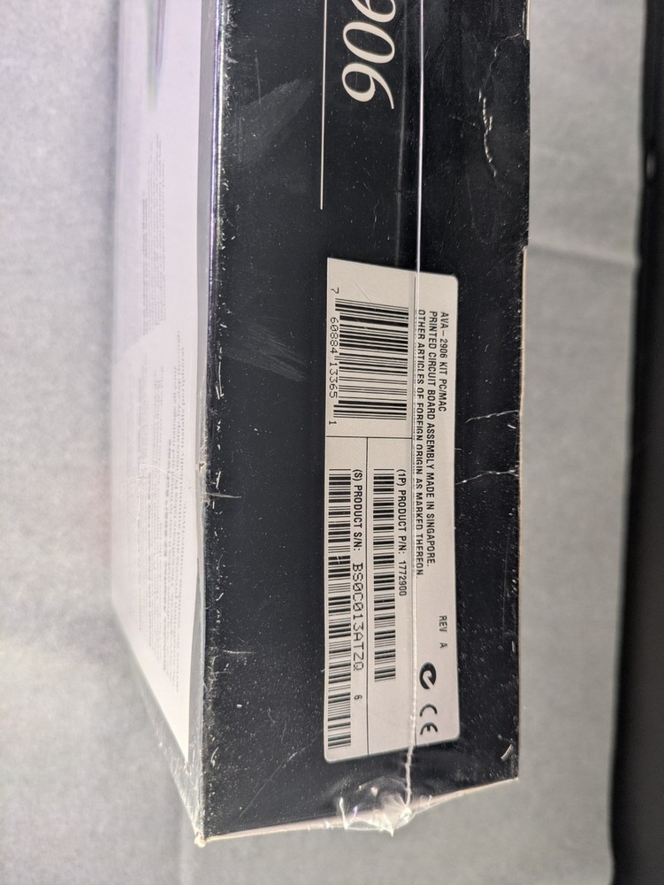 Adaptec AVA-2906 32 Bit PCI SCSI Controller Card PC Mac 1772900 Sealed