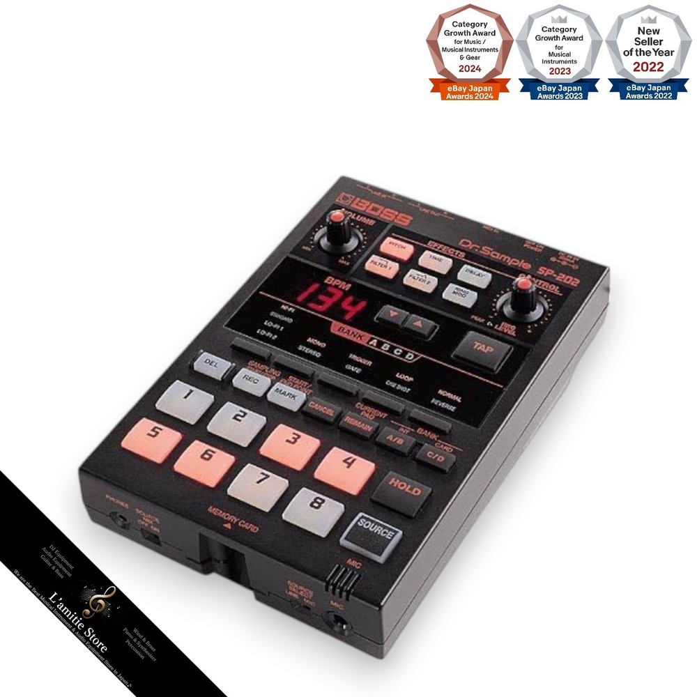 BOSS SP-202 Dr. Sample Sampler Looper Drum Machine SP202 Operation Confirmed JP