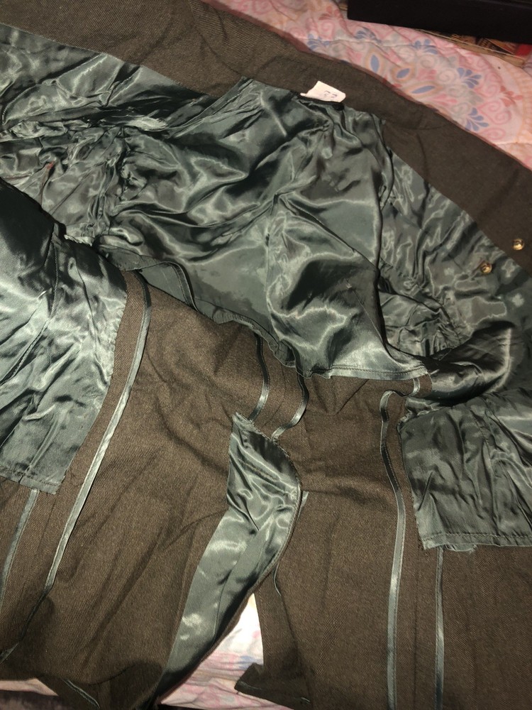 Vintage US Marine Corps Uniform Jacket USMC Military Wool Coat NICE