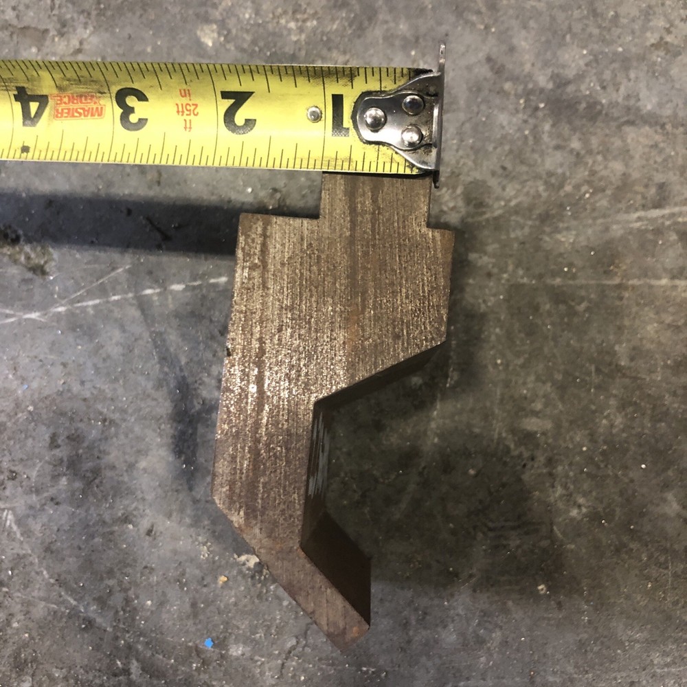 3.25” Gooseneck Press Brake Die
