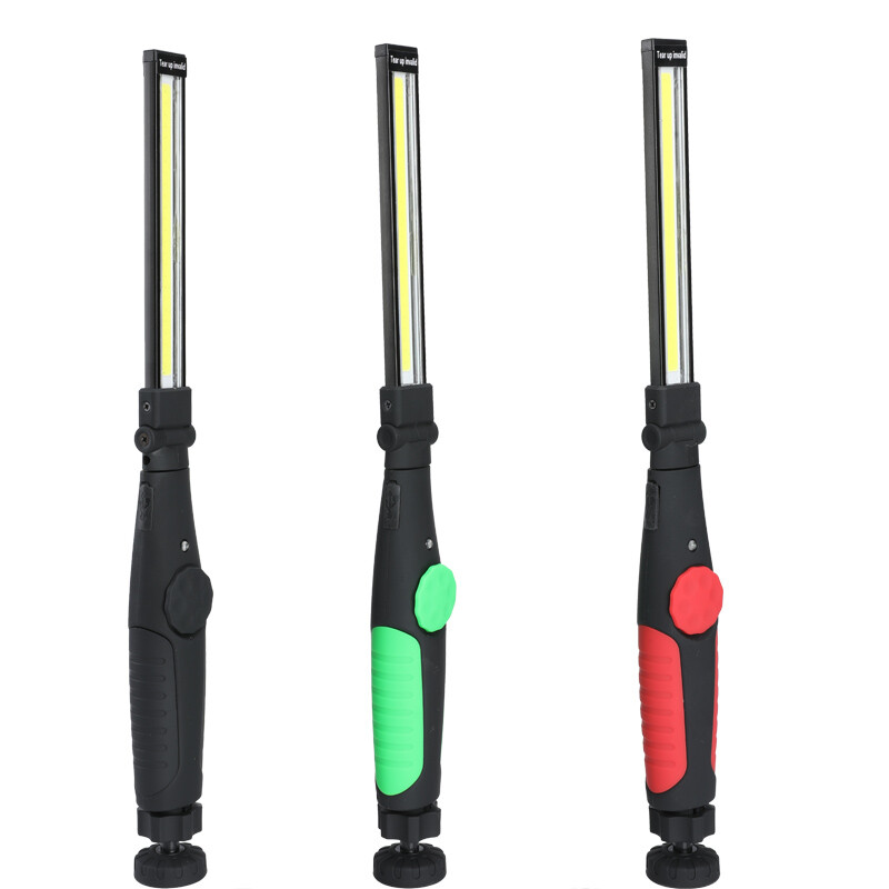 10000LM Multifunction COB LED Slim Work Light Lamp Rechargeable Flashlight Torch