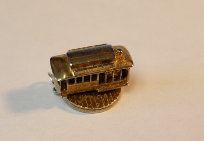 Sterling Silver Cable Car Charm