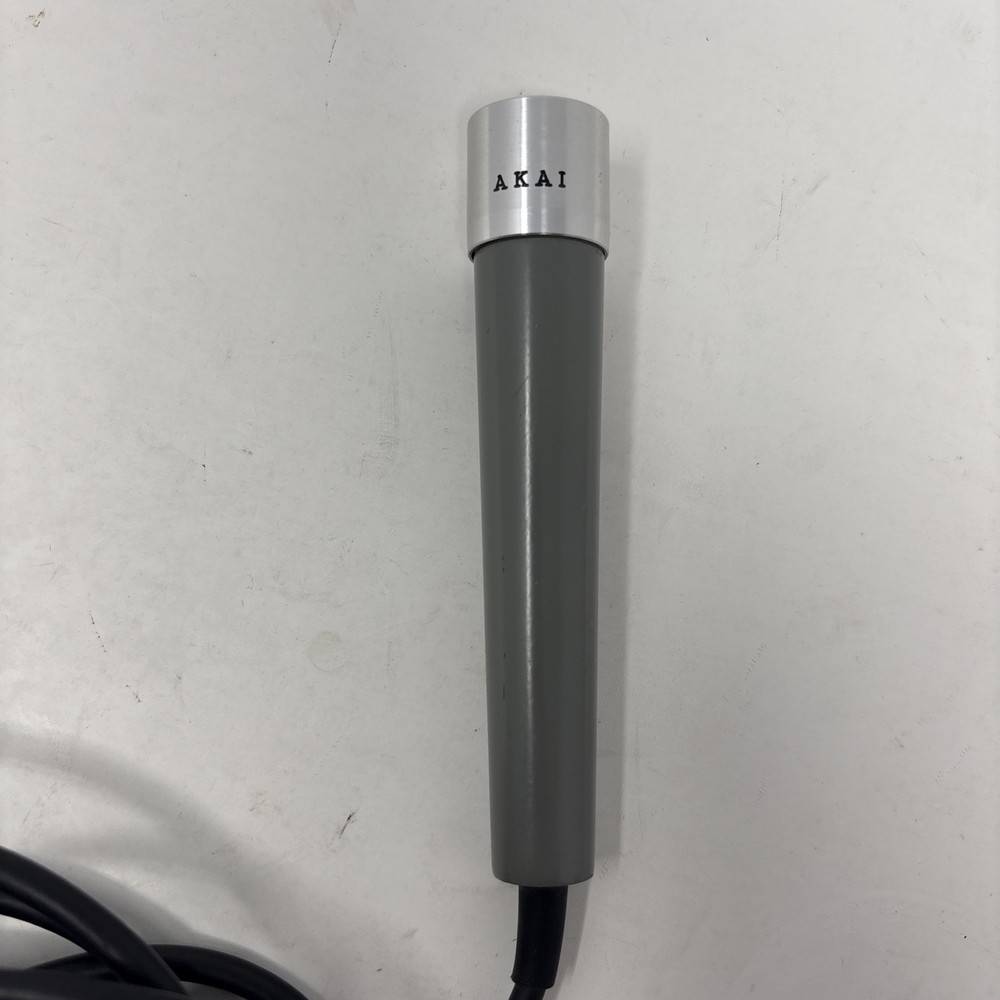 Vintage AKAI ADM-11 Dynamic Microphone Made in Japan - Tested Working