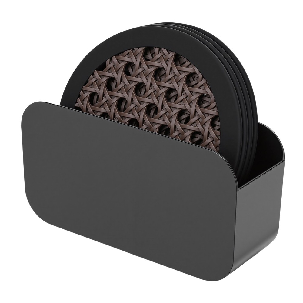 1-4PCS Elegant Silicone Coasters Set Heatproof Table Mat For Dining Room Kitchen