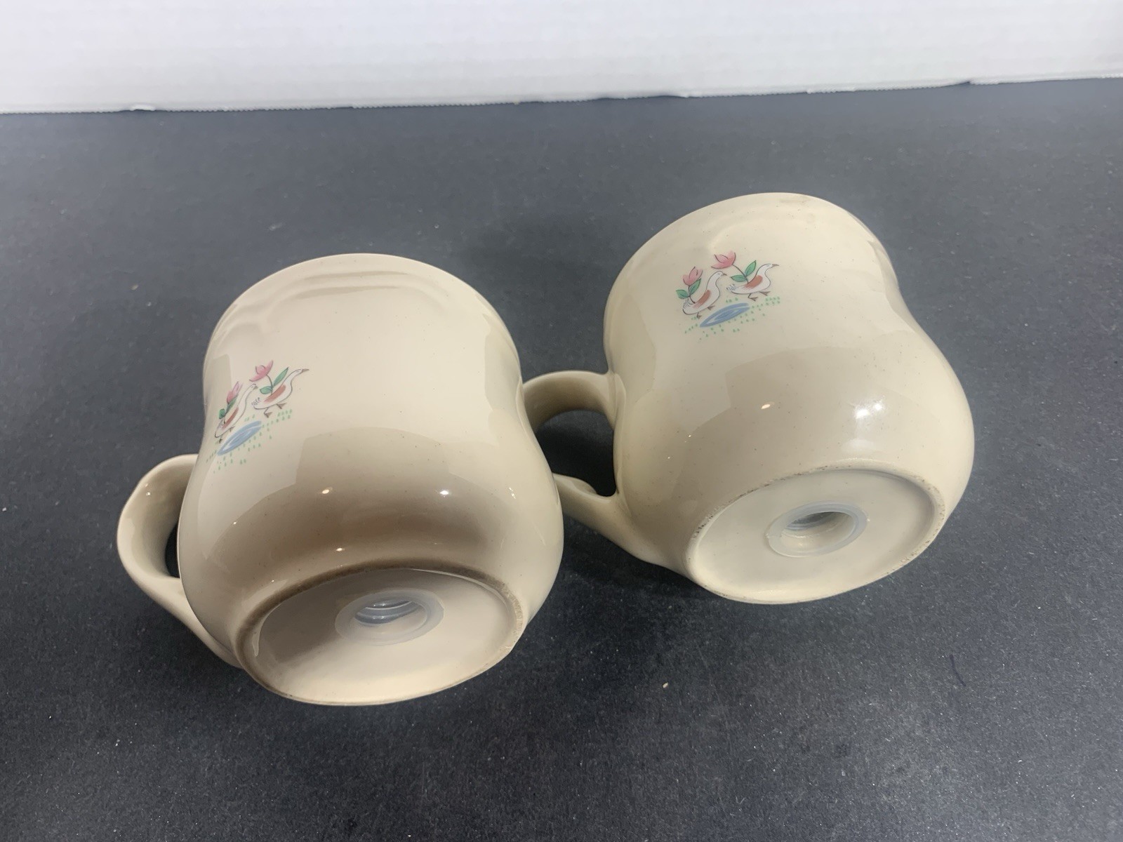 Vintage International Stoneware Heartland salt and pepper shakers, Never Used