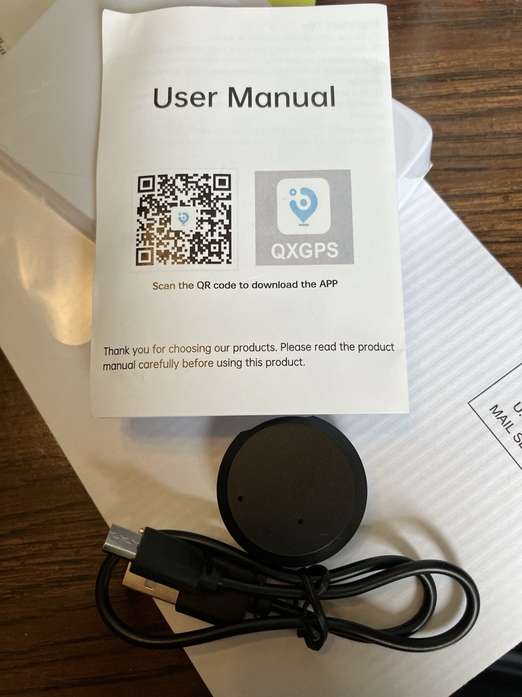 QXGPS Mini Magnetic GPS Tracker  For Vehicles- READ!!!