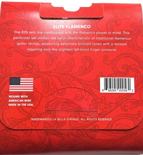 LaBella Flamenco Elite Red Nylon Strings