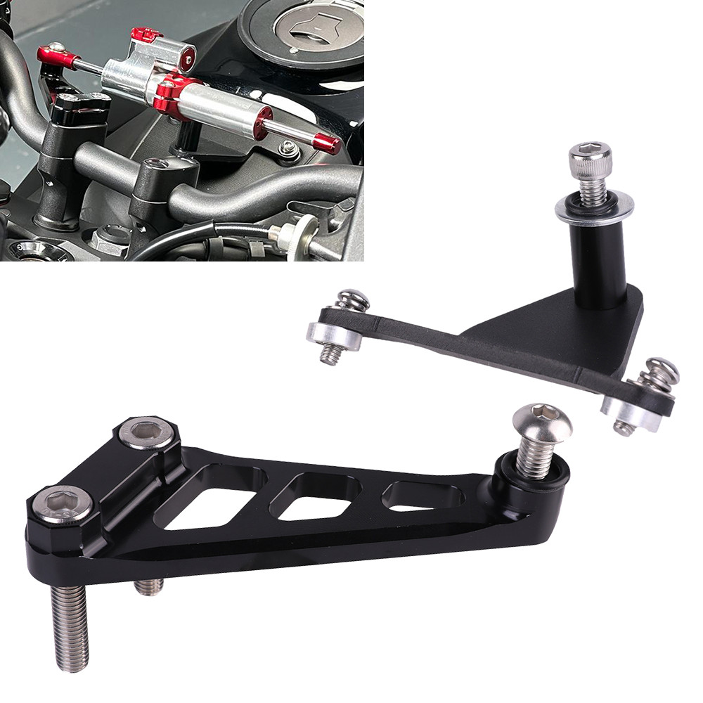 Linear Steering Damper Stabilizer Mount Bracket Hardware For HONDA CB750 Hornet