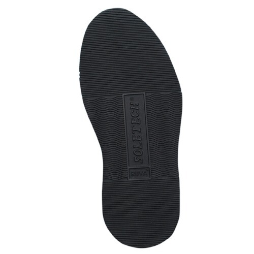 SoleTech RUVA Rubber Sole 7.5mm Black, 1 pair