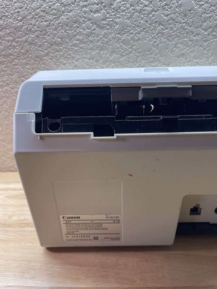 Canon imageFORMULA R40 Office Document Scanner No Power Cord