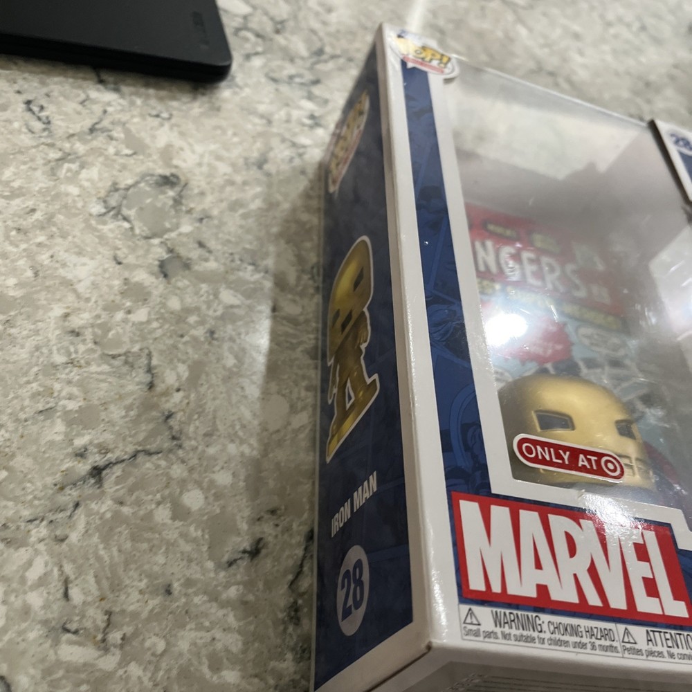 Funko Pop! Comic Book Cover with Case: Marvel - Iron Man - Target (Exclusive)...