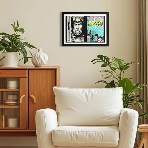 Double Comic Book Frame ,magazine frame,comic book storage,comic book