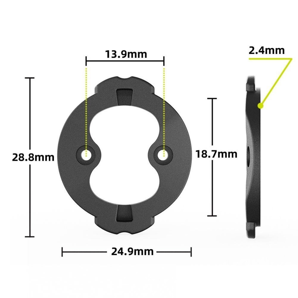 Bike Computer Mount Adapter Insert for Garmin 540 840 Stable Mount Base