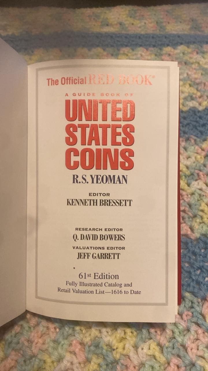 Vintage2008 a Guide Book of United States Coins 61 Edition R.S. Yeoman lastone