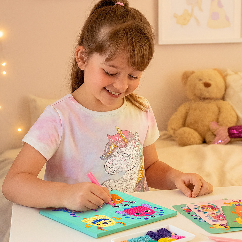 Diamond Dotz Tiny Monsters 2 Diamond Painting Artwork Kit
