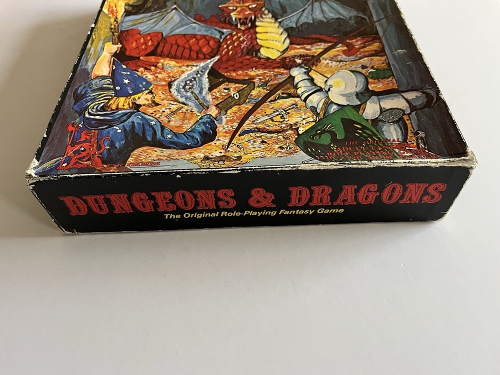 Dungeons and Dragons Basic Set Games Workshop TSR 1978