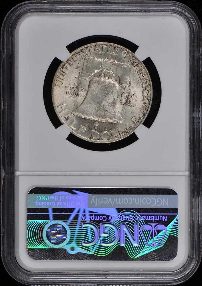 1949-D Franklin Half Dollar 50C NGC MS64FBL