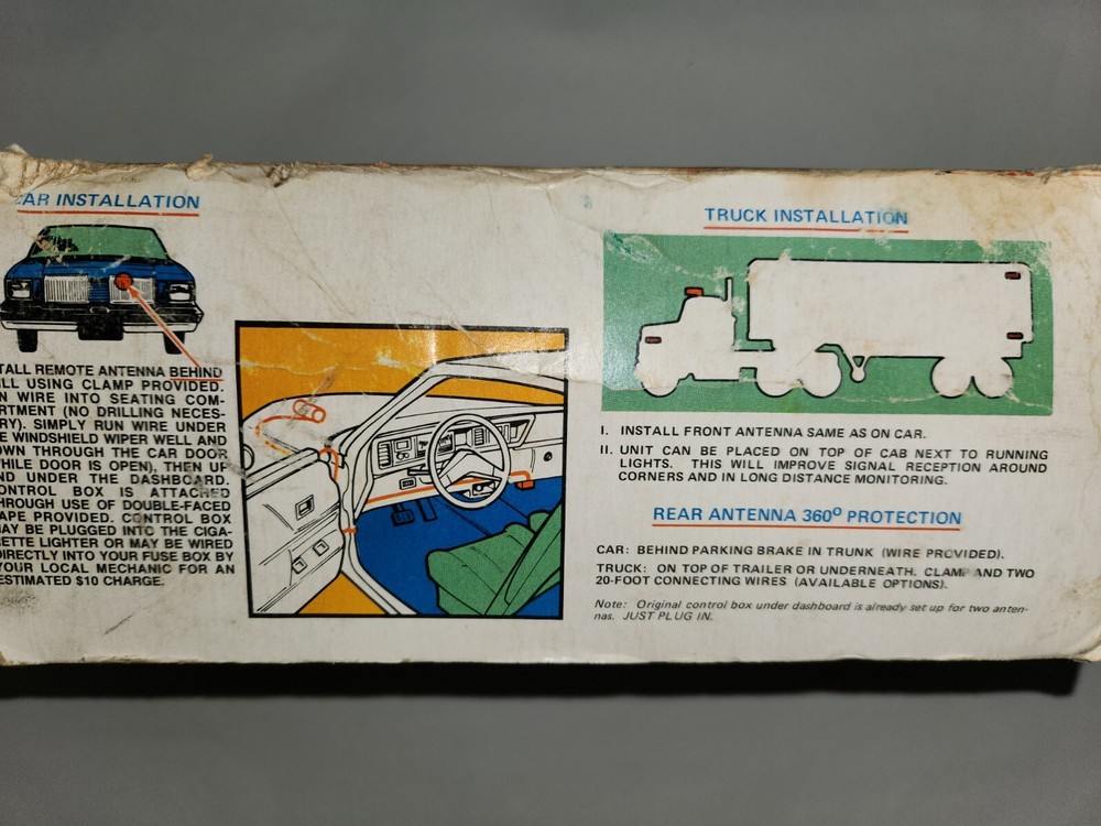 RADAR DETECTOR # CSF-1 COPPER STOPER