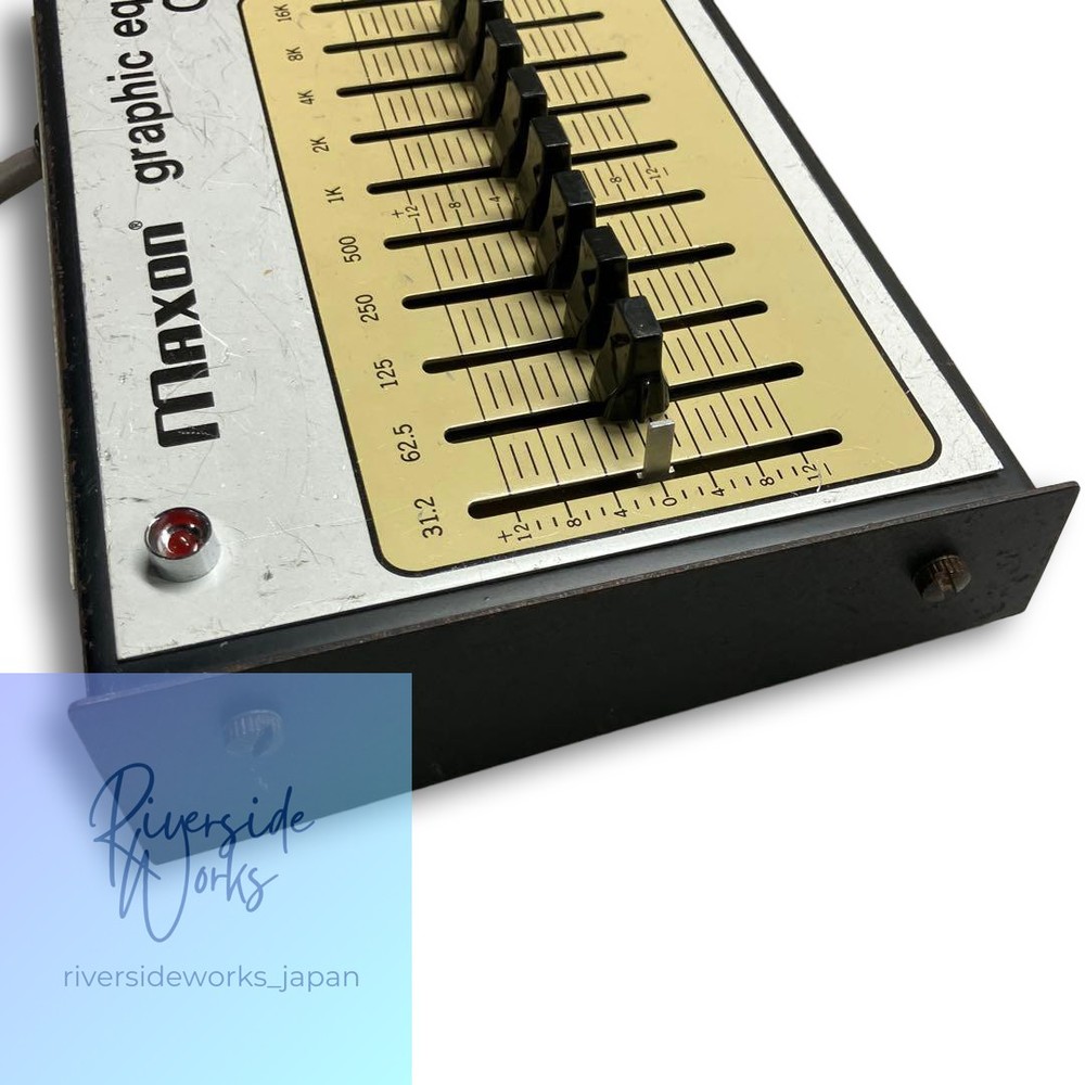 Maxon GE-100 Graphic Equalizer Guitar Effects Pedal
