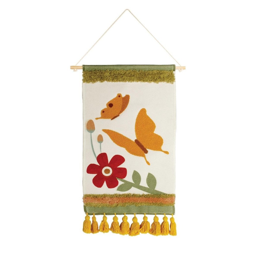 Kaplan Early Learning Butterfly Woven Tapestry