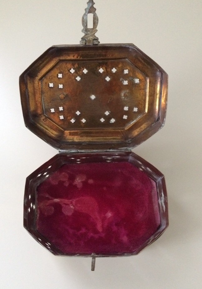 Brass Hinged Box-Made in India