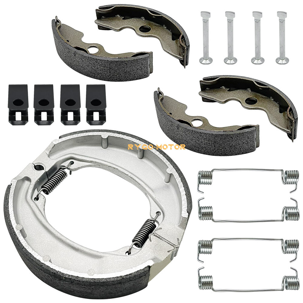 Front & Rear Brake Shoes Kit for Honda Recon 250 TRX250TE TRX250TM 1997-2022