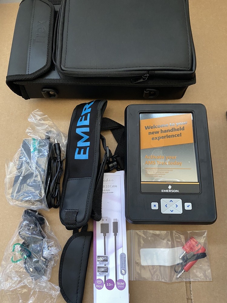 Emerson TREXLFPKLWS3S Communicator, FieldBus, Loop, HART, 3 year Support