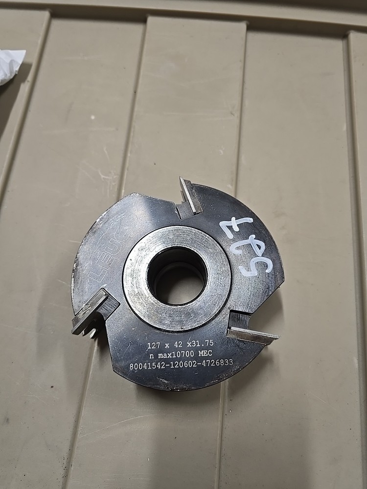 LEUCO USED Blade Shaper Cutter Cutting Head Replaceable Insert 127x42x31.75