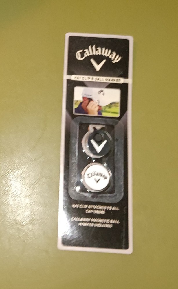 Callaway Golf hat clip & ball marker